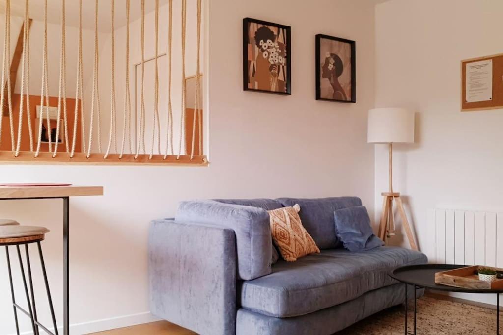 Studio Cosy, Centre Historique Malestroit Apartment Luaran gambar